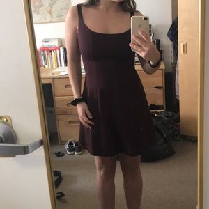 Maroon Dress